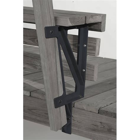 metal bench brackets|deck cantilever bench bracket.